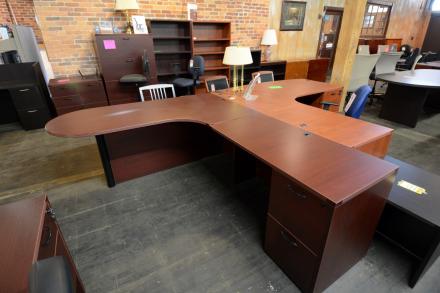 Cherryman Peninsula L Desk