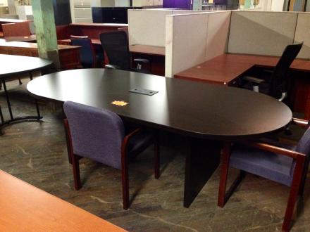 Used 8 ft Mahogany Conference Table