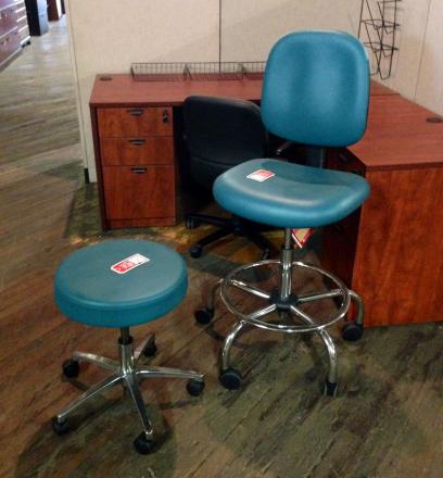 Closeout Medical Chair and Stool 