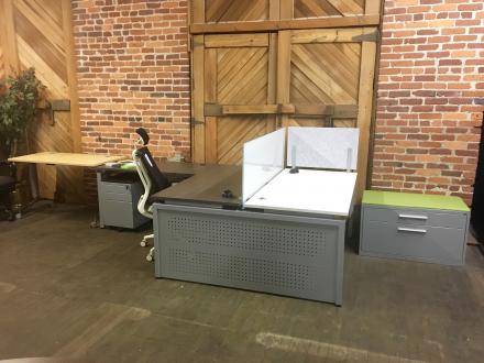 Clear Design Open Plan Workstations