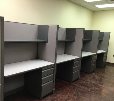 USED Haworth UniGroup Workstations - Telemarketing 