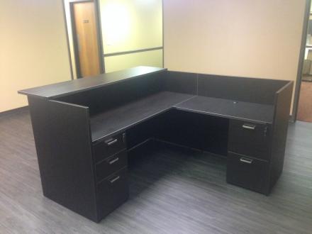 Cherryman Reception Desk with Transaction Top