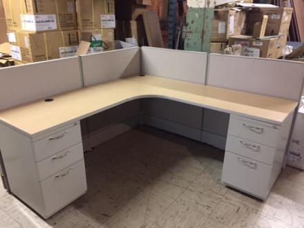 USED AIS Low Wall Workstations