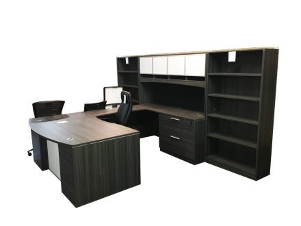 Corp Design Potenza Series Bow Front U Desk